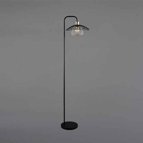 Stehlampe Lauris Schwarz Trio 4017807678109