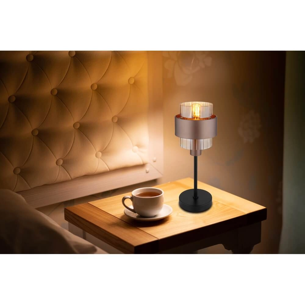 Tischlampe Milley Bronze Ø 18,5cm Globo 9007371474677