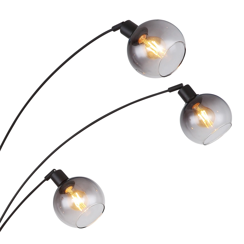 Stehlampe Seymour Schwarz Globo 9007371457229