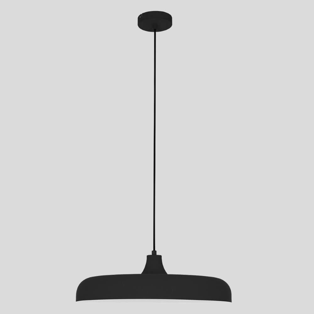 Schwarze Hängelampe Krisip Ø 50cm Steinhauer 8712746132564