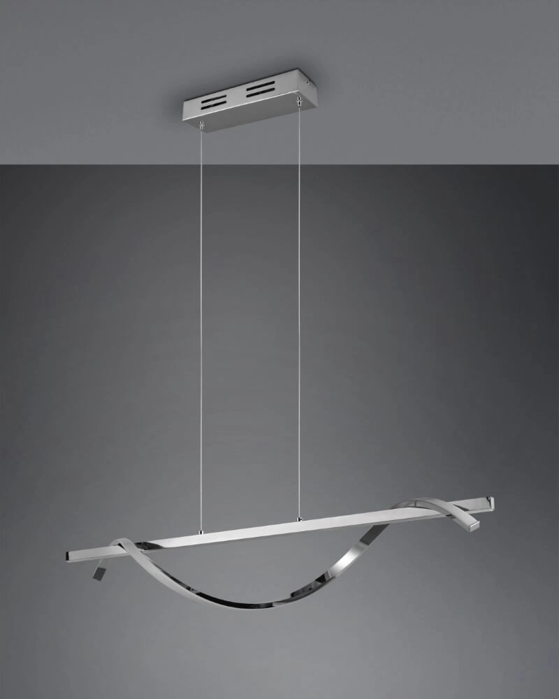 Hängelampe Isabel 100 cm lang, Chrom Trio 4017807561357