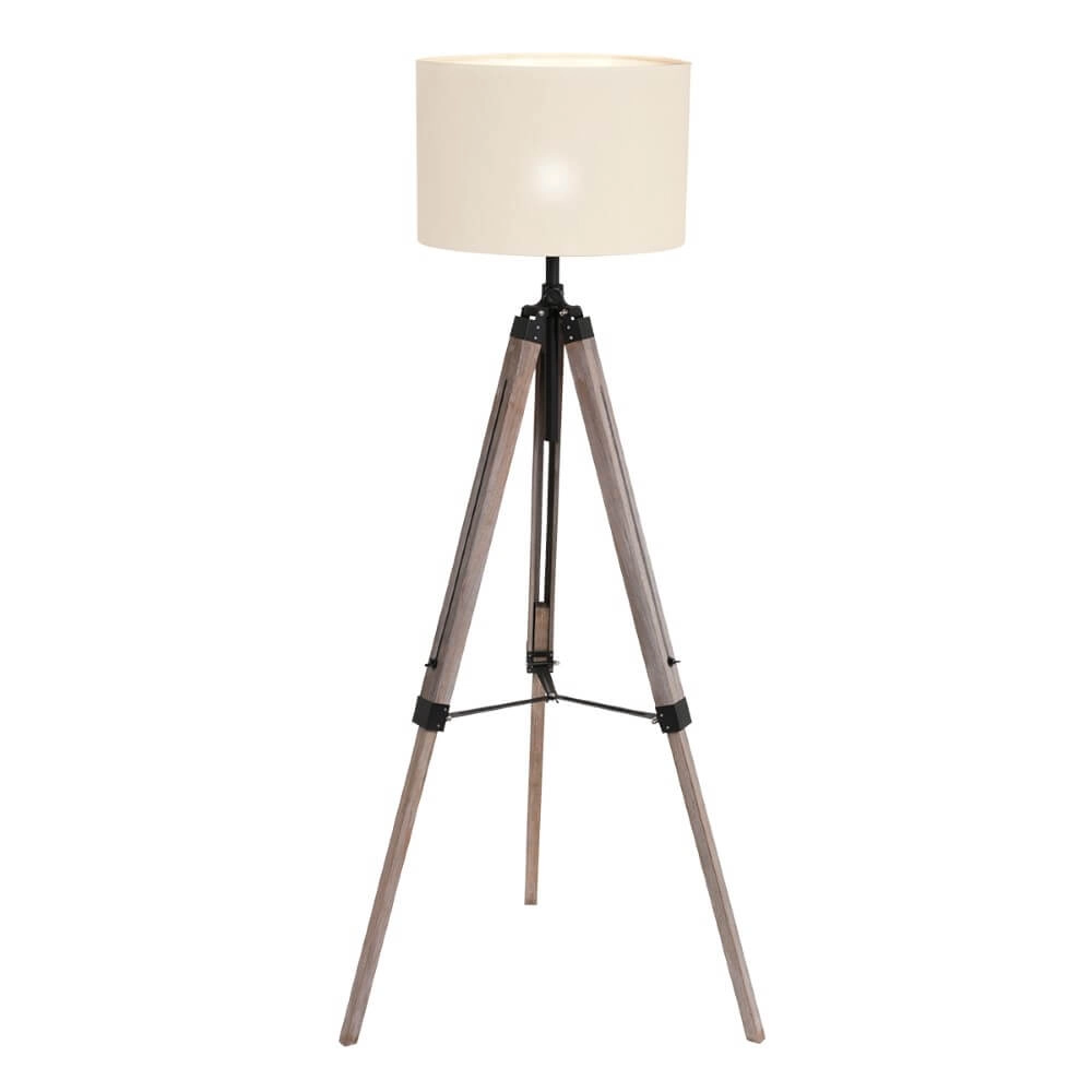 Stativ-Tischlampe Triek weiße Kapuze Steinhauer 8712746152395