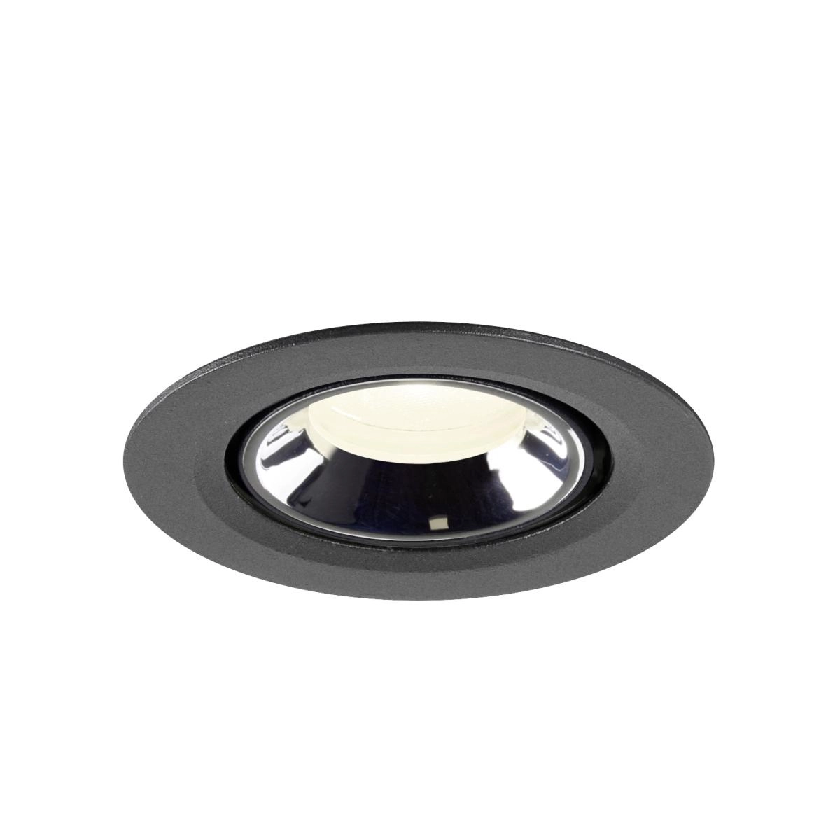 Einbau-Strahler Numinos Gimble XS schwarz/chrom 4000K - 20gr SLV 4024163306904