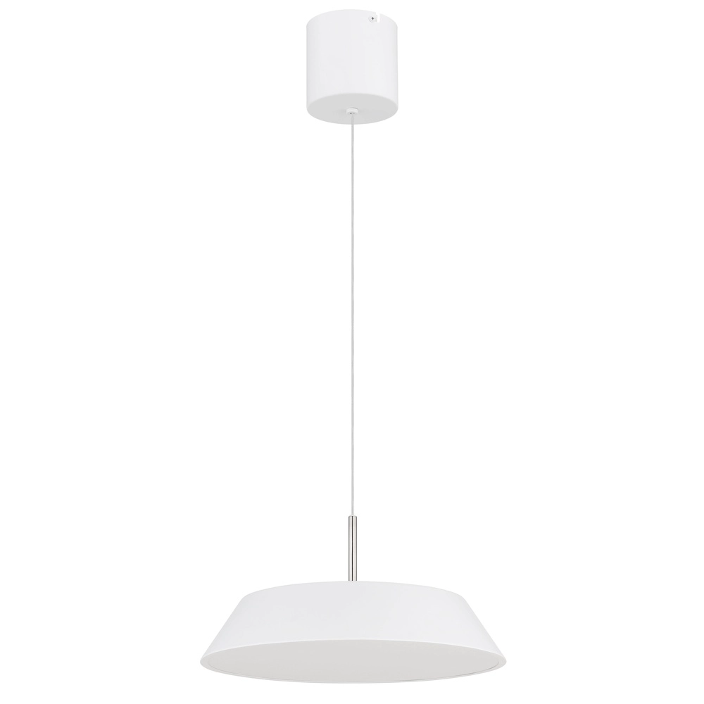 Elegante Pendellampe Silena weiße Ø 40cm Globo 9007371586233