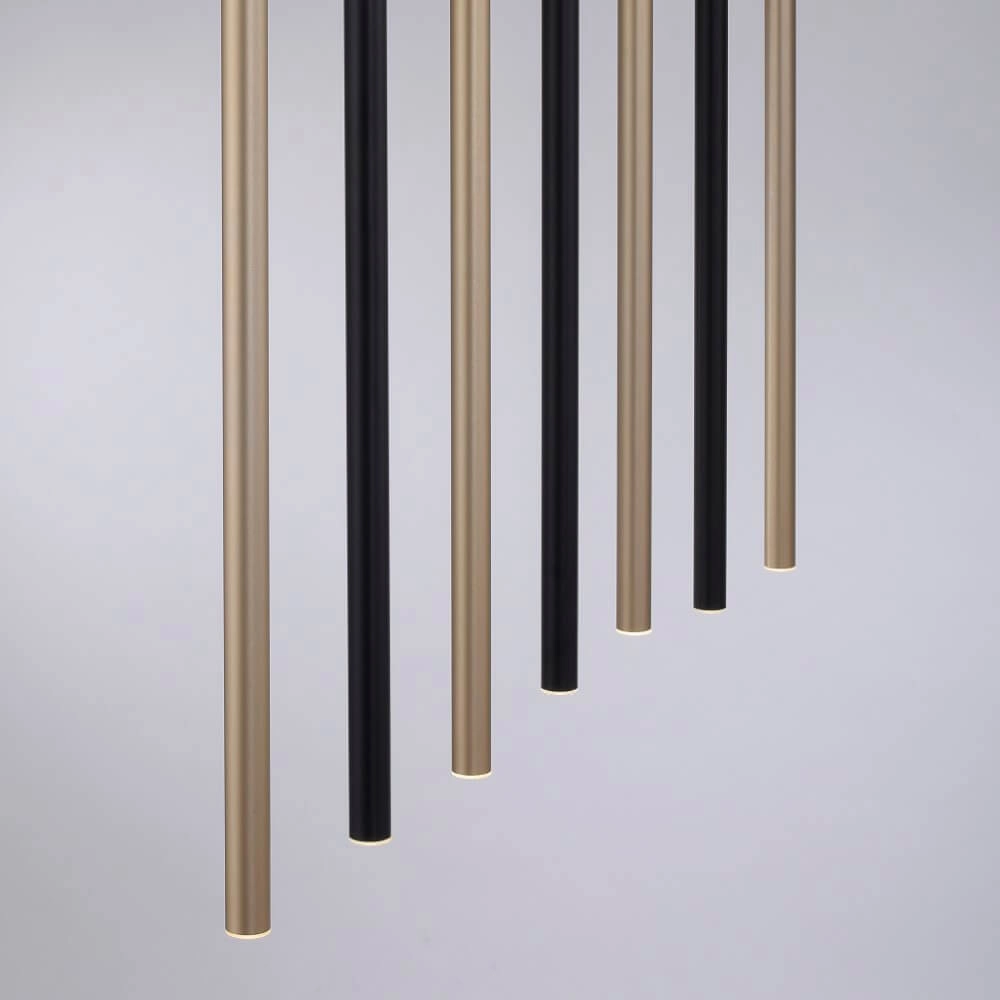 Einzigartige Hängelampe Flute 7-Licht Paul Neuhaus 4012248374771
