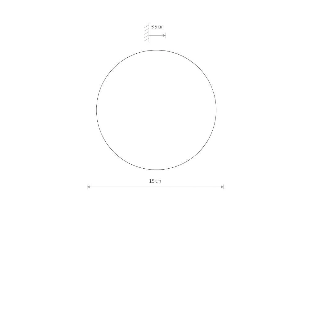 Wandleuchte Ring Timber S LED-Holz Lyora 5903139112888