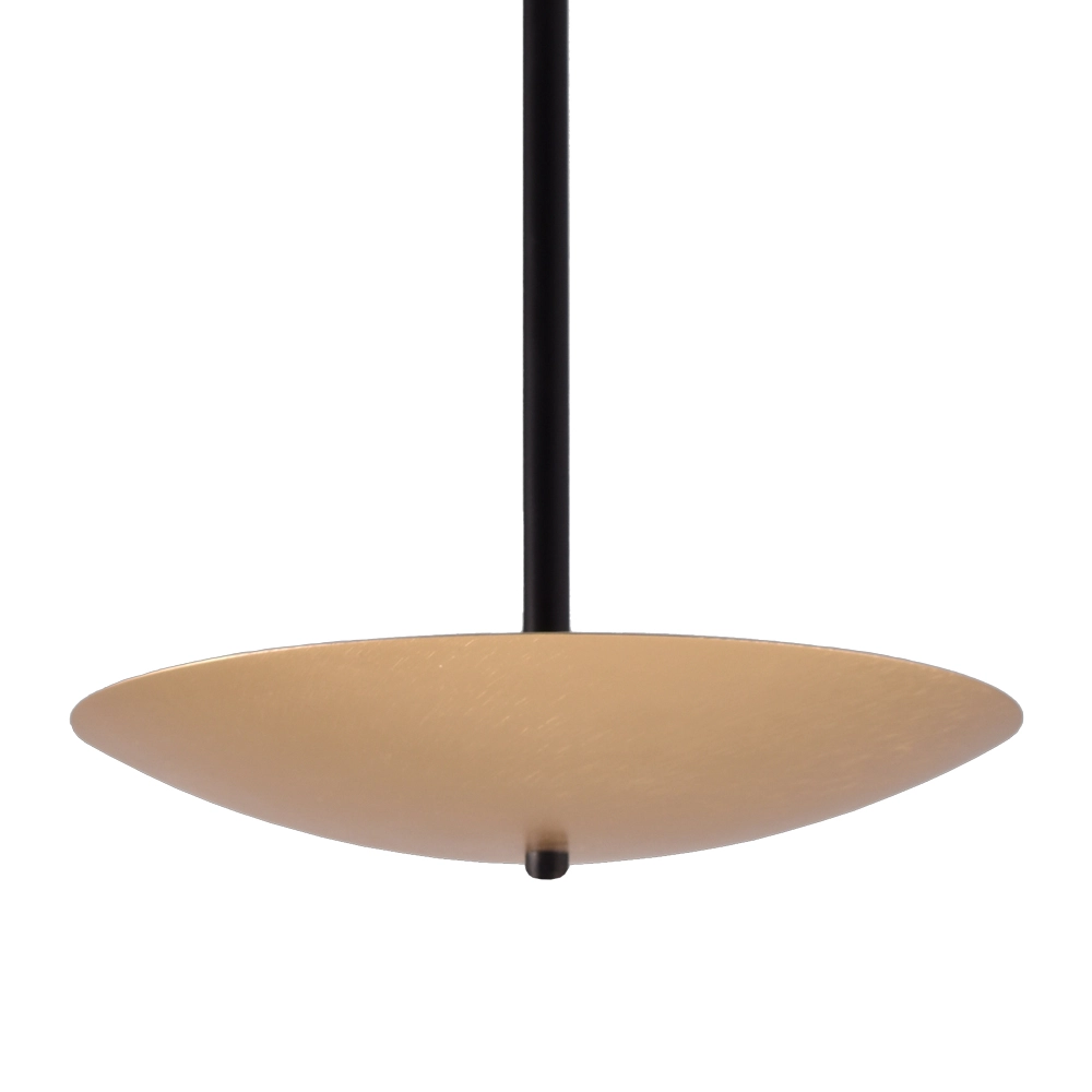 Deckenlampe Scala Ø 25 cm schwarz mit Gold Masterlight 8718121316451