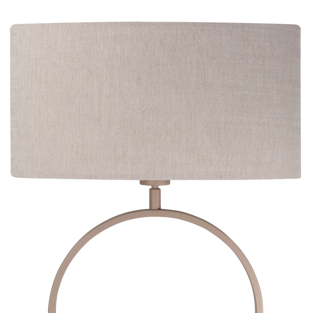 Tischlampe Siena sandbraun 48cm Highlight 8718379050596