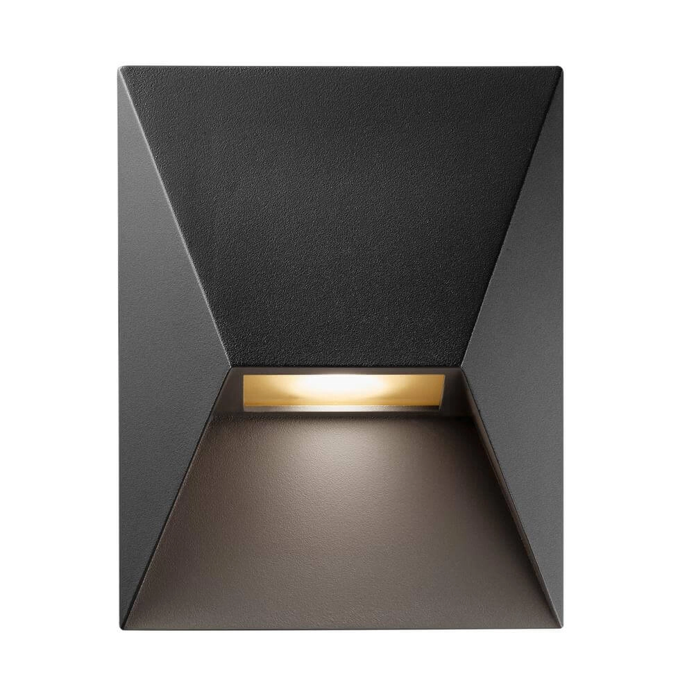 Design-Wandleuchte Pontio schwarz 15cm Nordlux 5704924010842