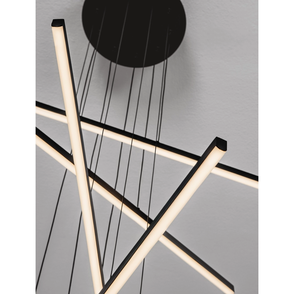 Design-Pendelleuchte Gratta schwarz Lyora 5212017468543