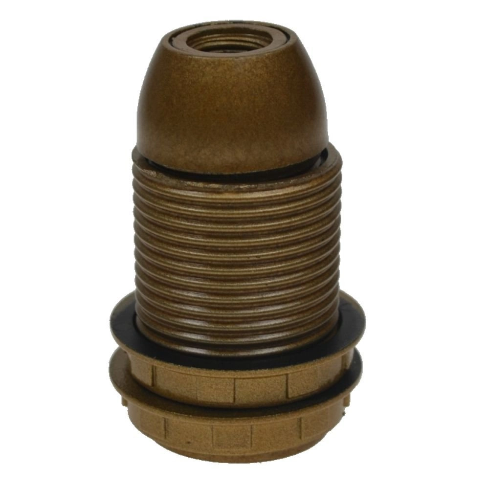 Lampenhalter E14 - Base Gold mit 2 Ringen Vtac 8717692021658
