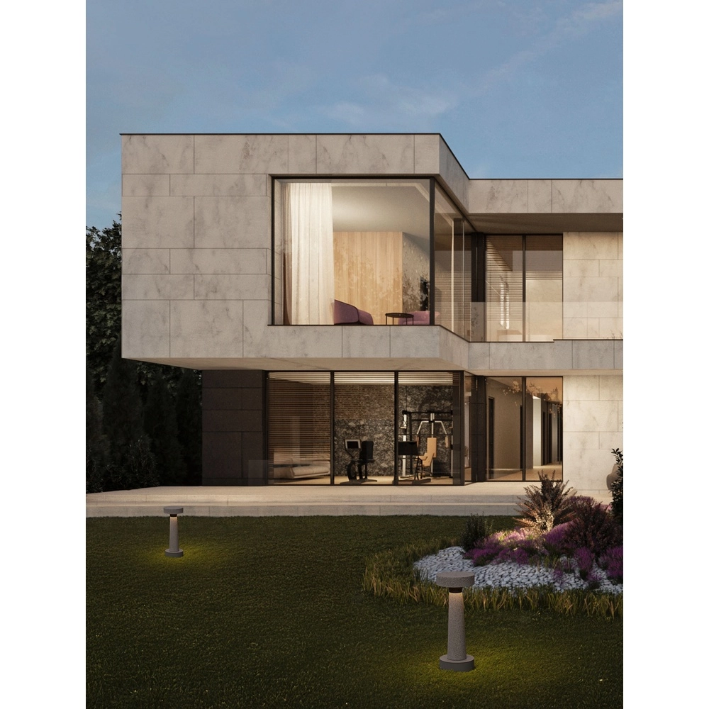 Gartenleuchte Cram Beton grau 30cm Lyora 5212017454676