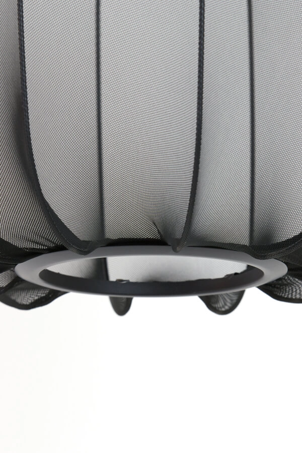 Böhmische Pendelleuchte Plumeria schwarz Ø 40cm Light & Living 8717807651381