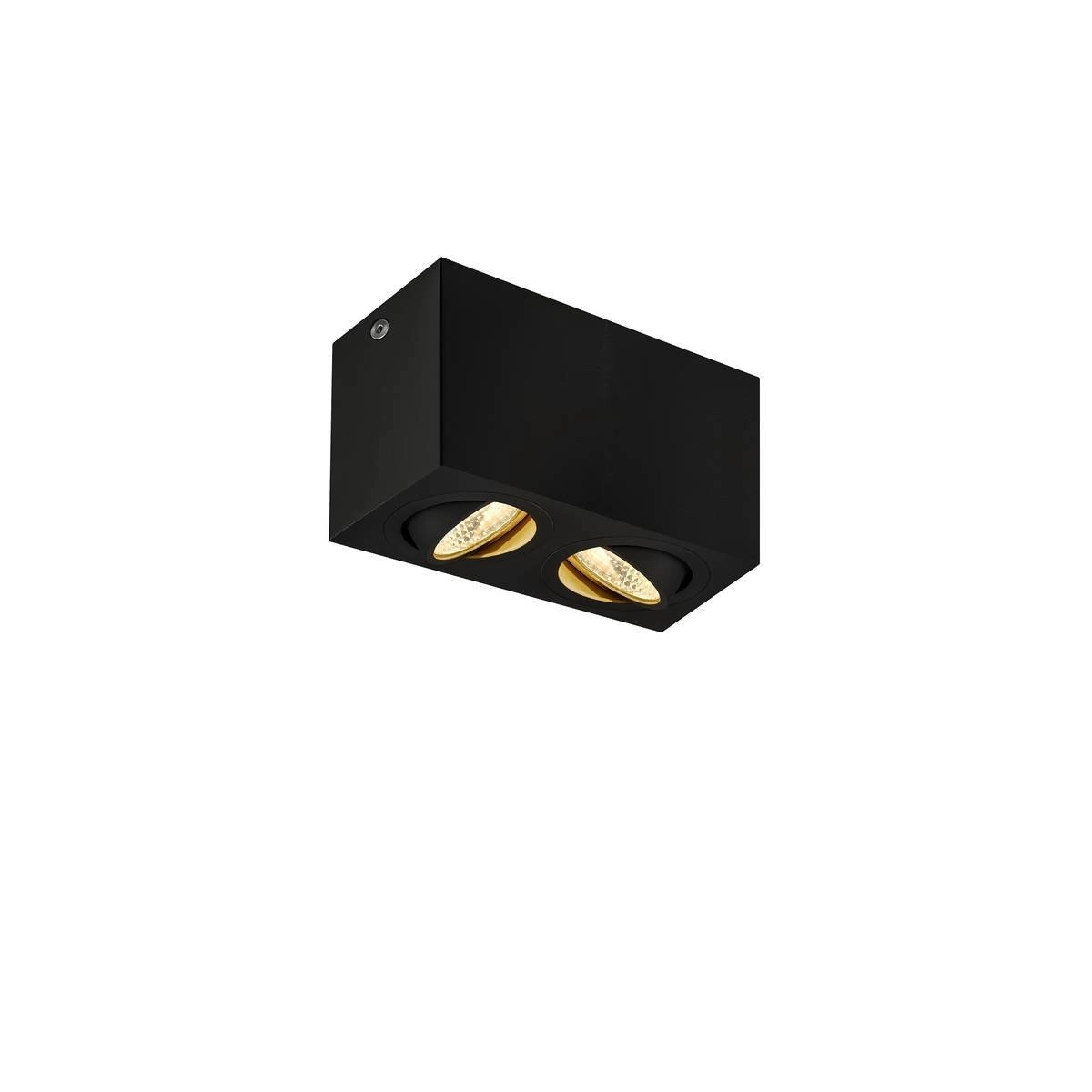 Deckenleuchte Triledo 2 Leichter 16 cm 3000k schwarz SLV 4024163222242
