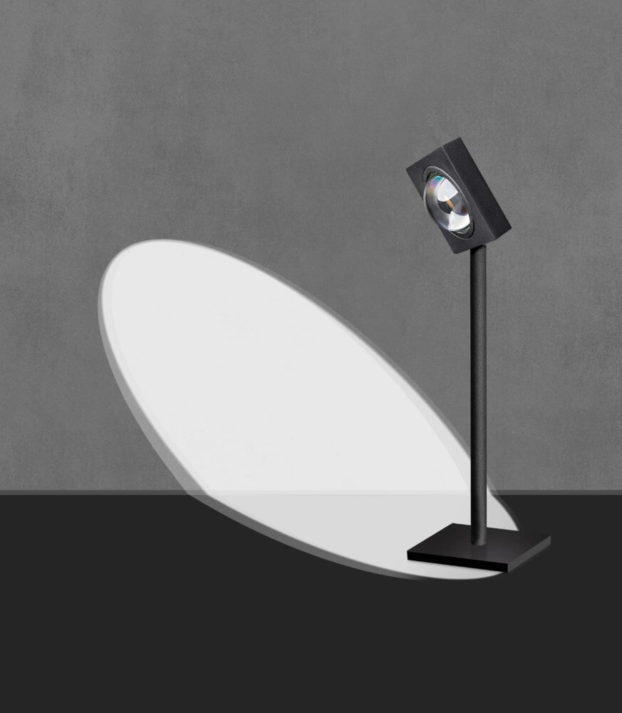 Schlanke Tischlampe Jake Design schwarz ETH 8720195306931