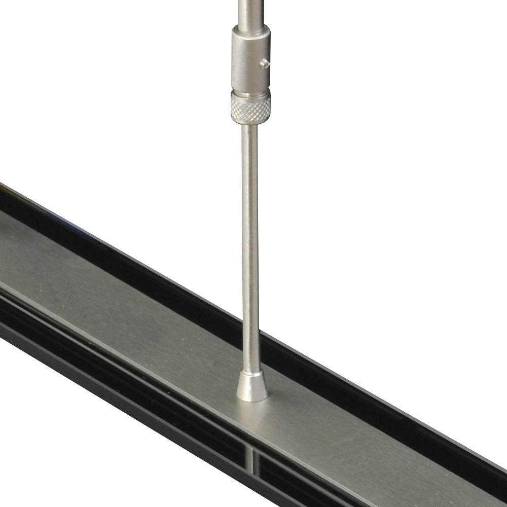 Esstisch Lampe Vigo 100 cm Nickel mit Schwarz Masterlight 8718121182391