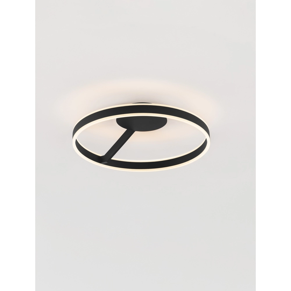 Deckenlampe Bianco schwarz Ø 60cm Lyora 5212017473837