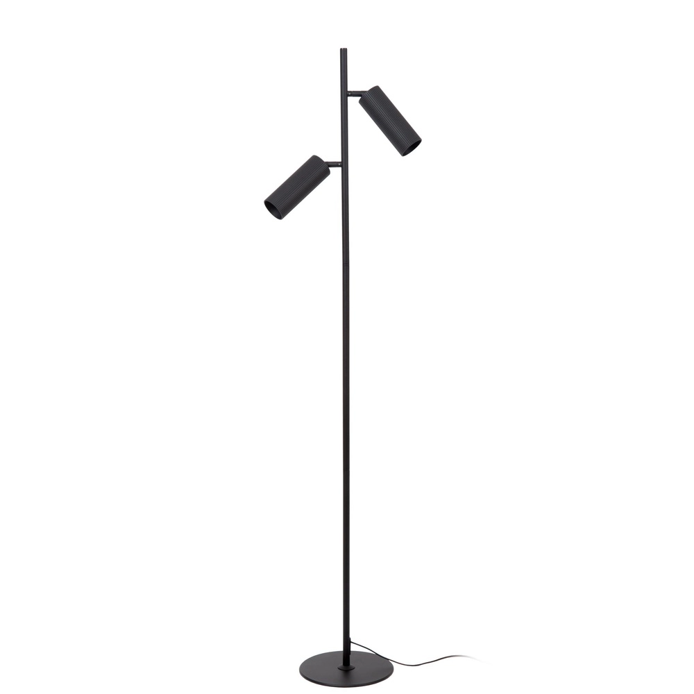 Stehlampe Clubs Schwarz