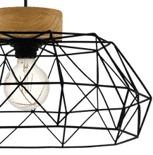 Ländliche Hängelampe Padstow Ø 45,5 cm Eglo 9002759440893