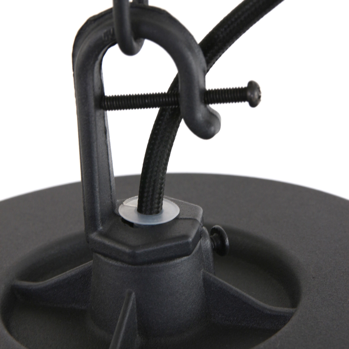 Pendelleuchte Fender 47 cm schwarz Steinhauer 8712746108477