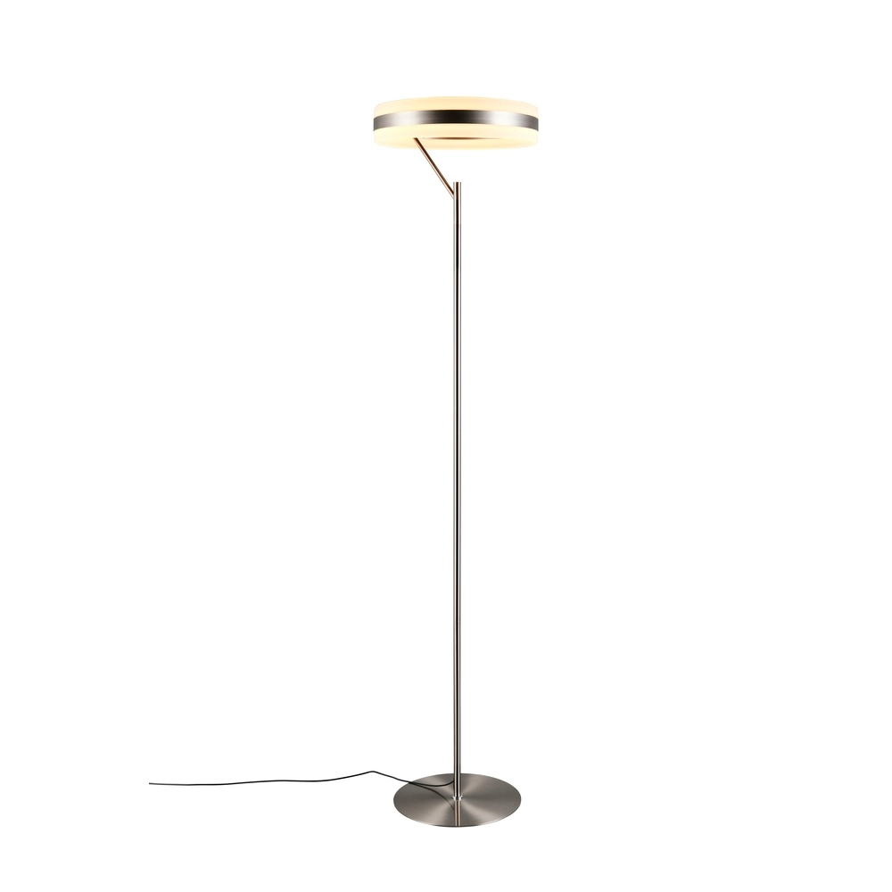 Design-Stehleuchte Dios Nickel