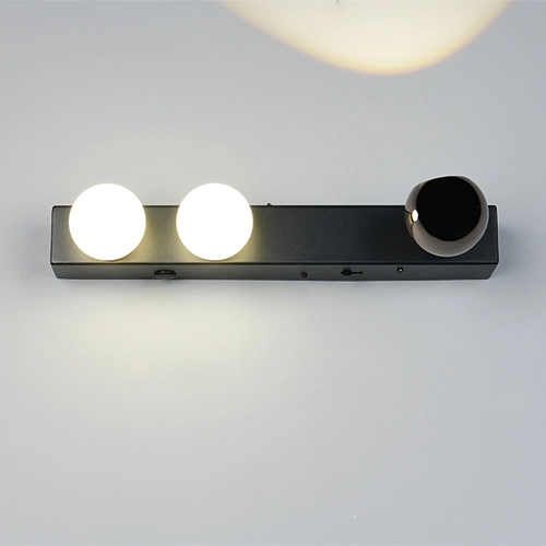 Wandlampe Arpino Schwarz 30cm Trio 4017807683622
