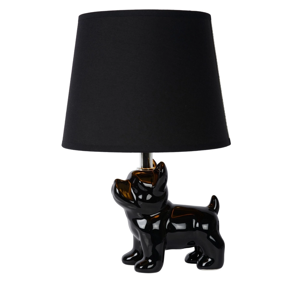 Tischlampe Extravaganza Sir Winston Hund Schwarz