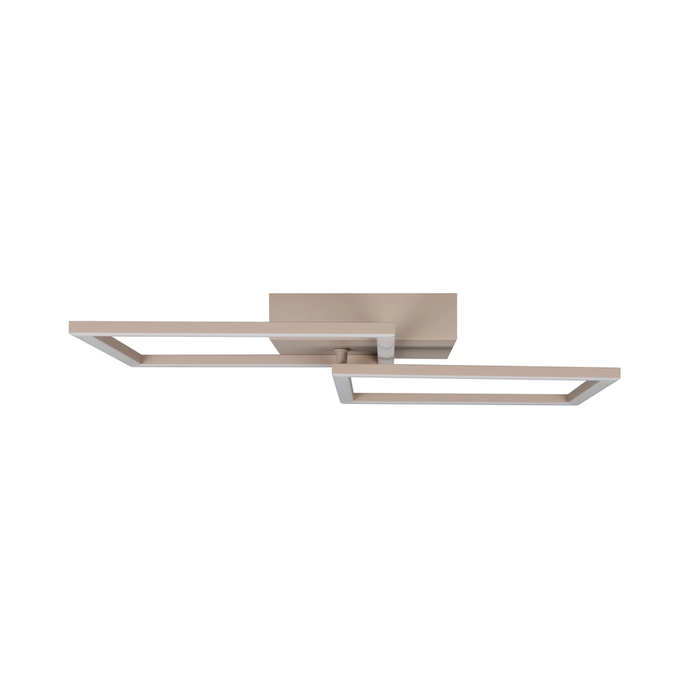 Moderne Deckenlampe Trail 60 cm sandbraun Trio 4017807713572