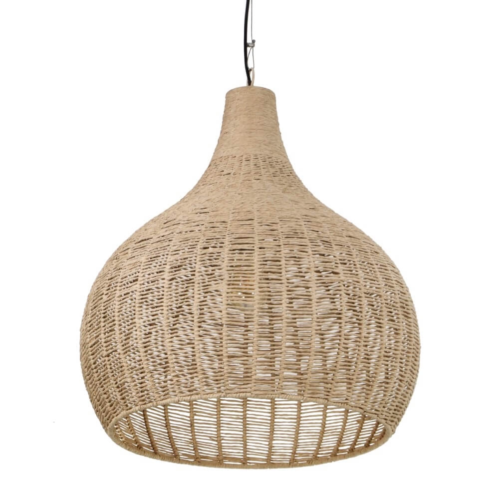 Hängelampe aus Rattan Janne Ø 54cm Trio 4017807617634
