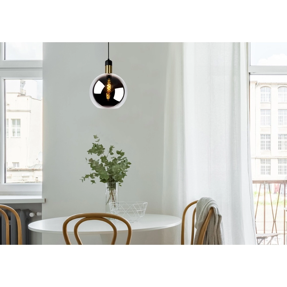 Pendellampe Julius Ø 28 cm Rauchglas Lucide 5411212343338