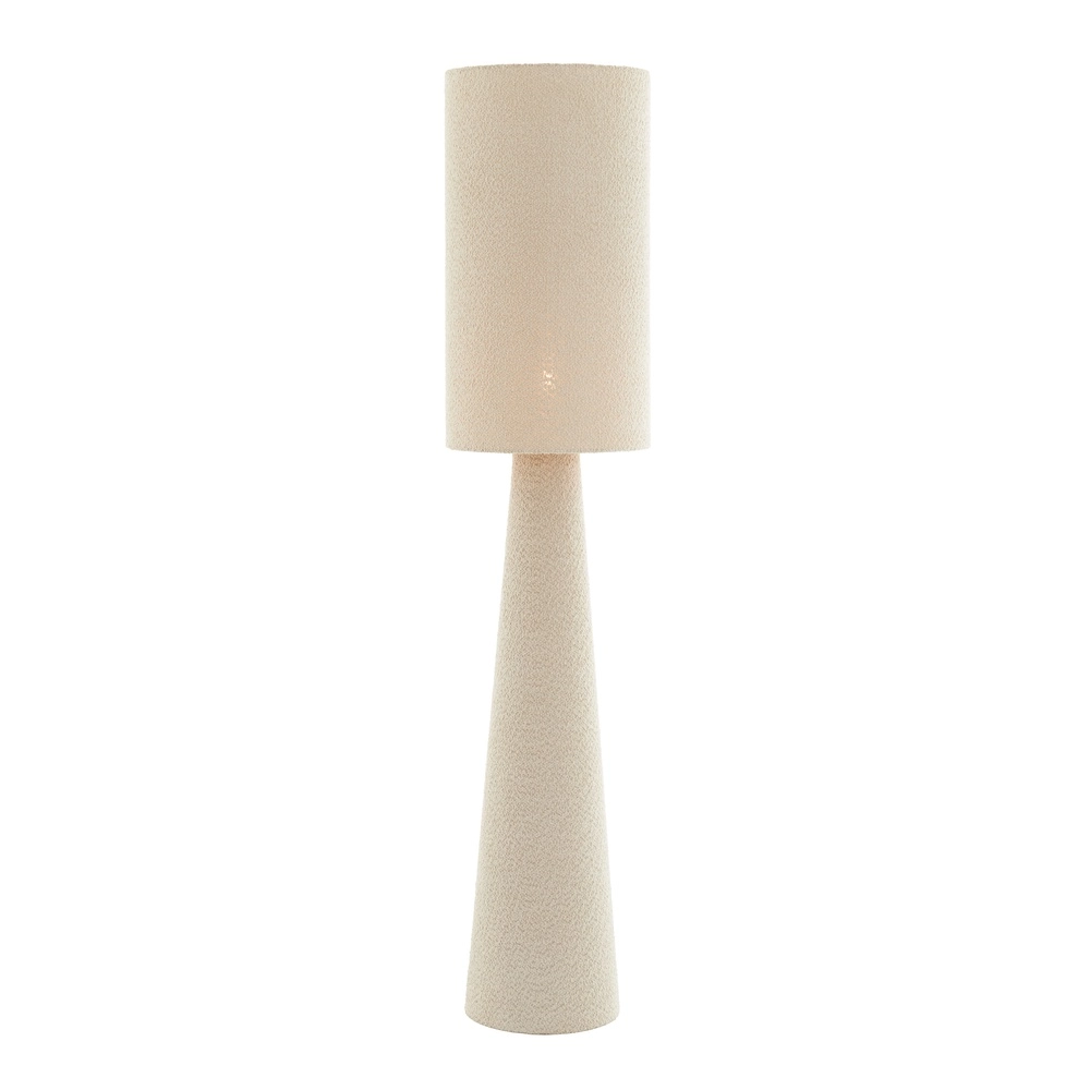 Stehlampe Micky Ø 38 cm – bouclé – Sand Light & Living 8717807761158