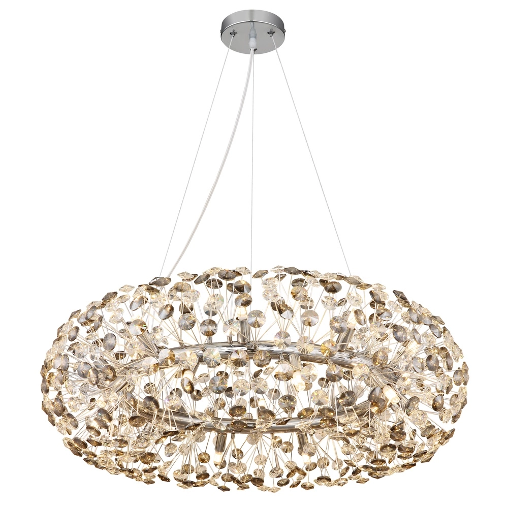 Pendellampe Katrina chrom Ø 80cm