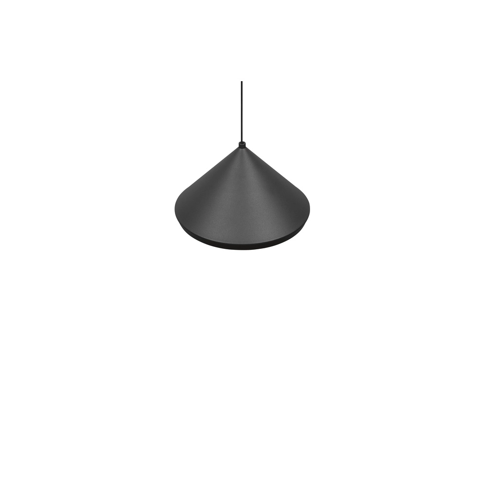 Moderne Pendelleuchte Laguna Ø 18cm schwarz Trio 4017807667608