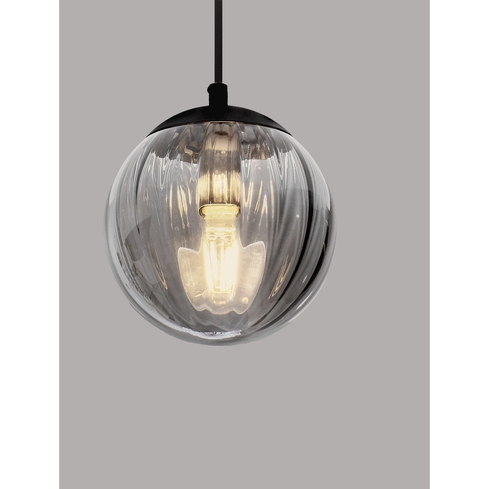 Pendelleuchte Abbacus 1-flammiges Rauchglas Lyora 5212017461049