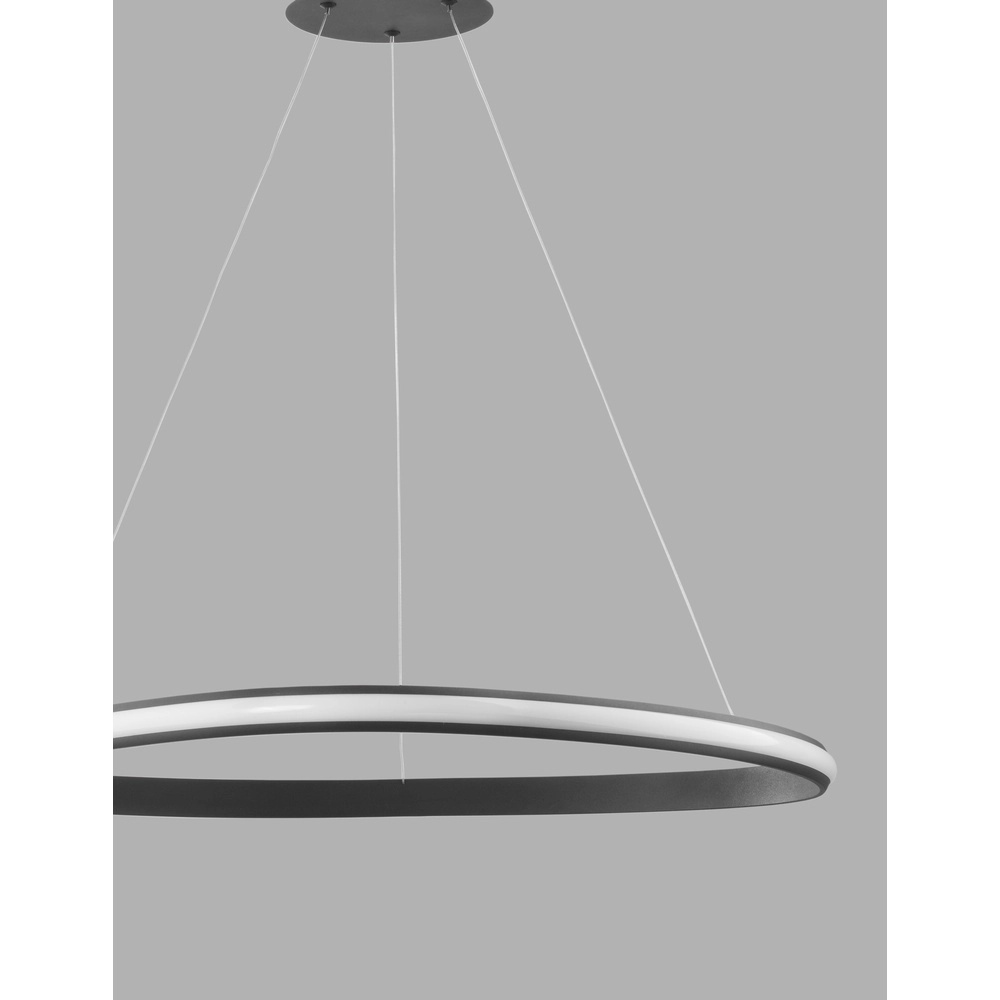 Design-Pendelleuchte Aries schwarz Ø 74cm Lyora 5212017419842