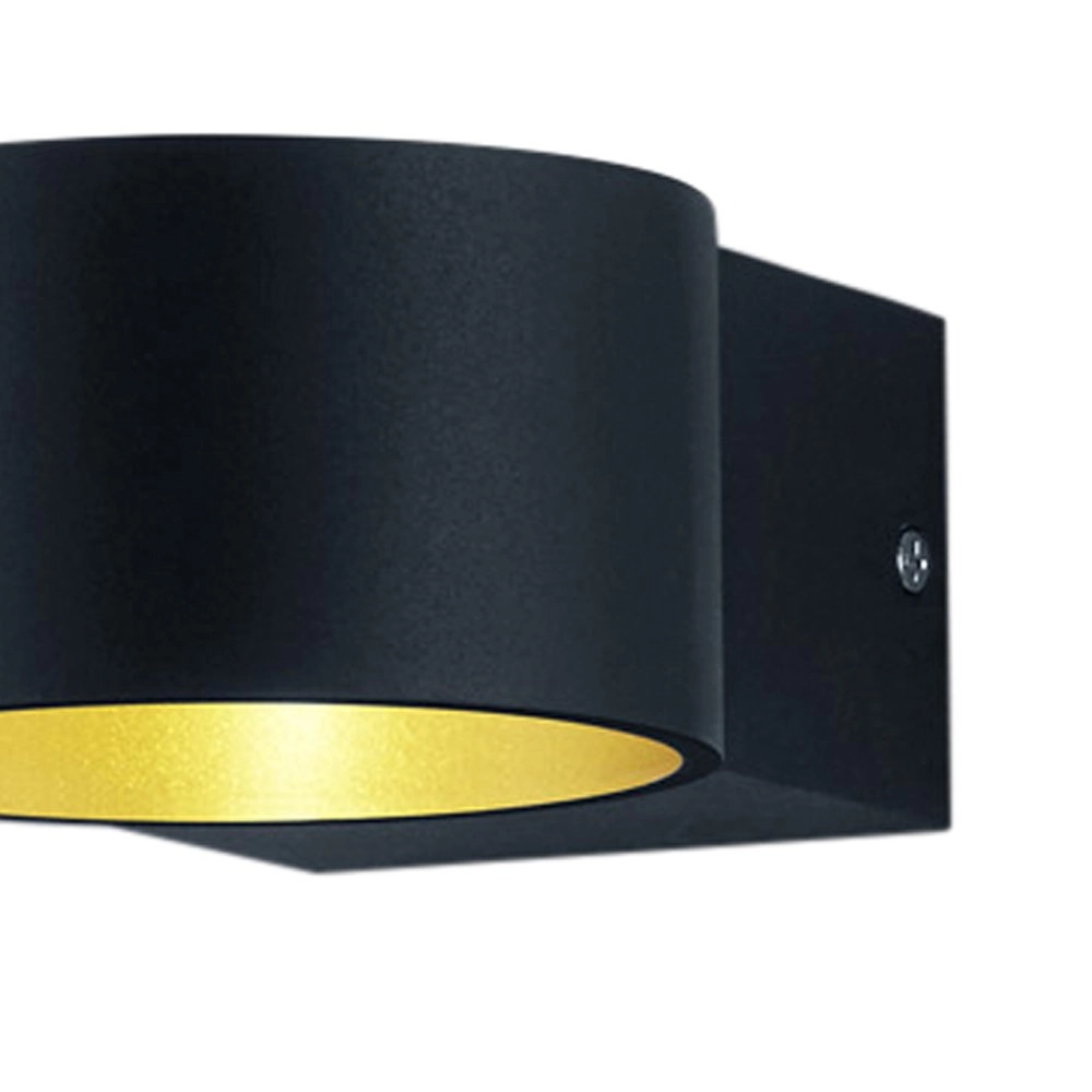 LED-Wandleuchte Lacapo schwarz Trio 4017807306309