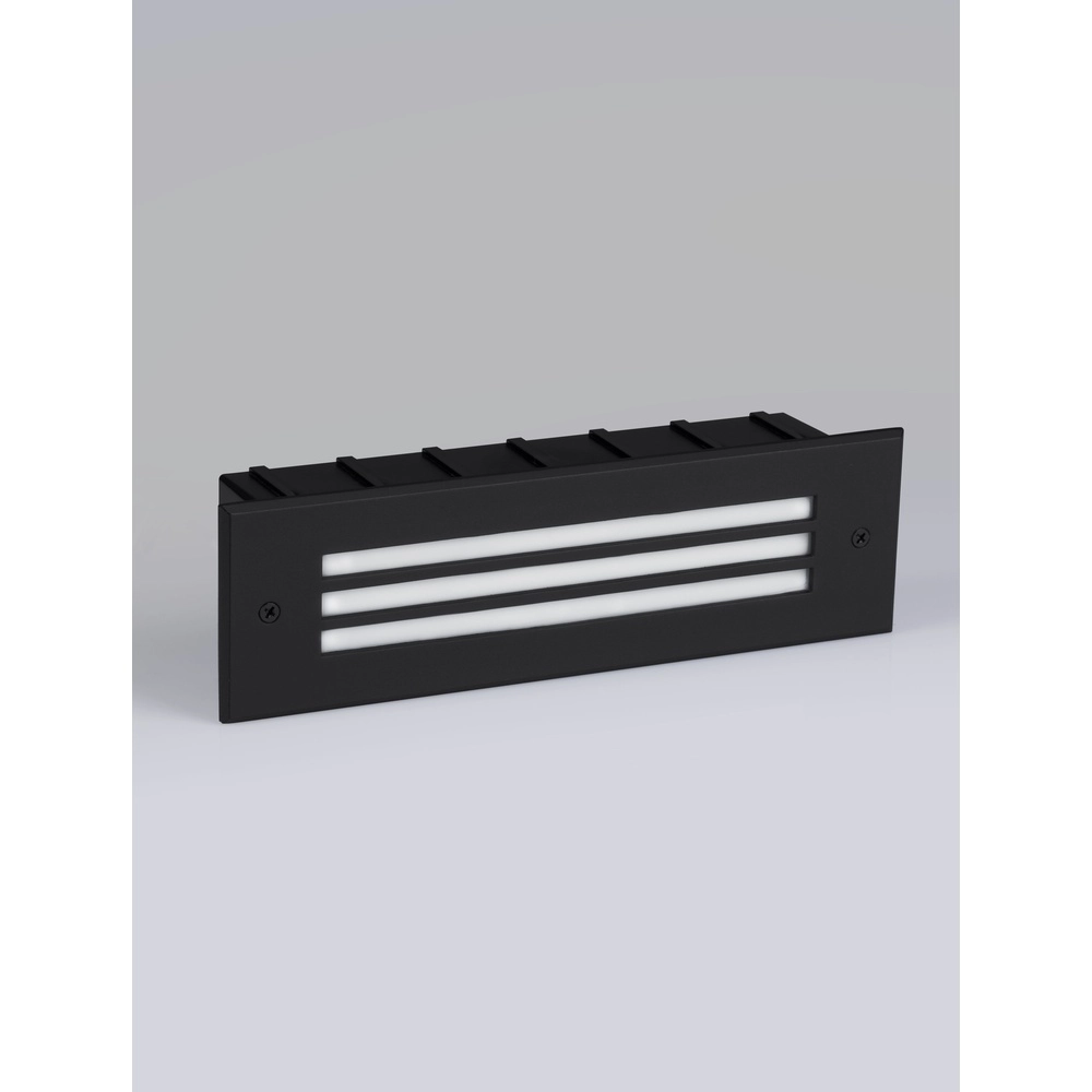 Schlanke Wandleuchte Off 25,6 cm mit Rippe Lyora 5212017453396