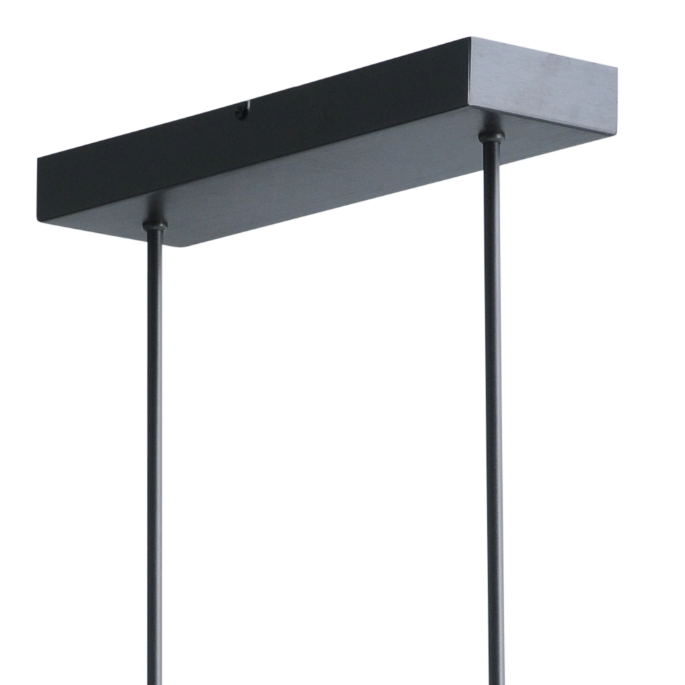Hängelampe Oak Schwarznickel mit Holz 104cm Masterlight 8718121201863