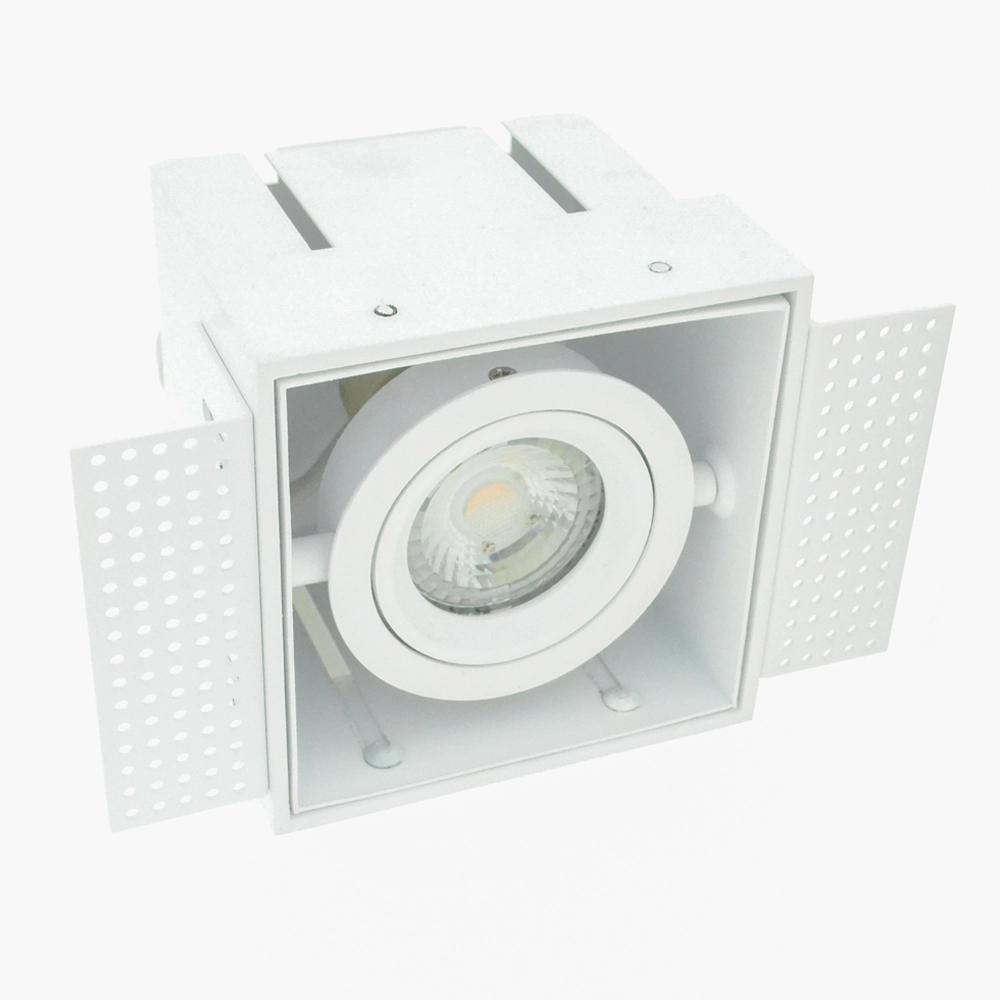 Randloser Einbaustrahler Sablons Weiß Searchlight 5053423185231