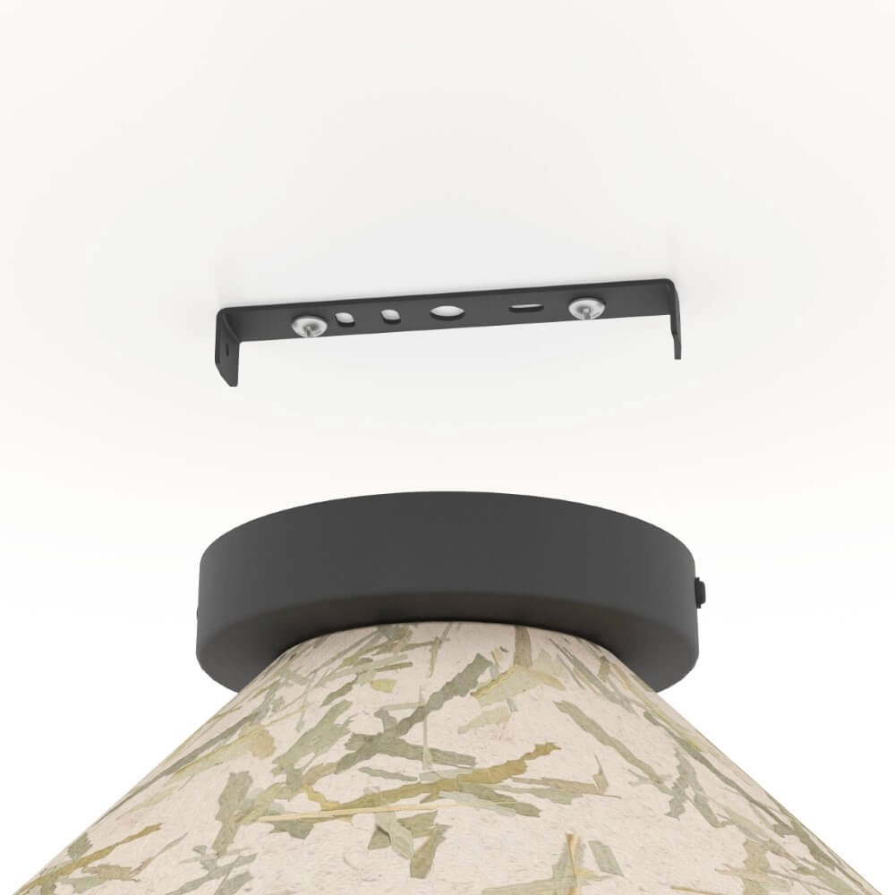 Natürliche Deckenleuchte Oxpark Ø 42cm Eglo 9002759439415