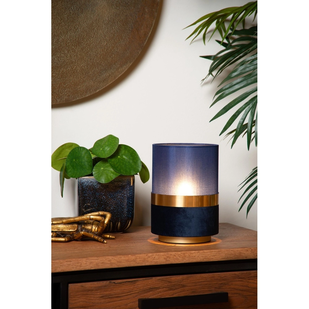 Design-Tischlampe Extravaganza Tusse blaue Ø 15cm Lucide 5411212105547