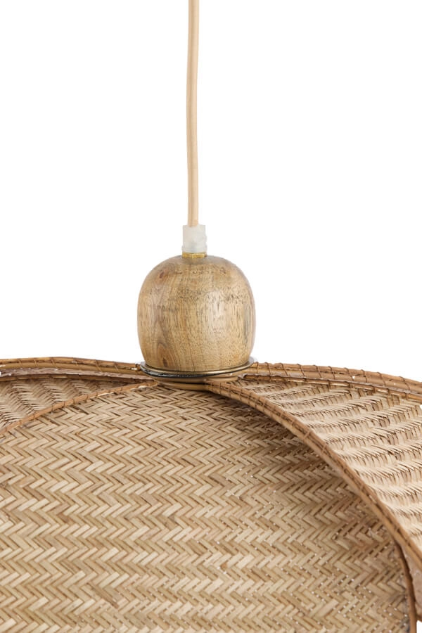 Pendelleuchte Lavrio braun Ø 48cm Light & Living 8717807743116