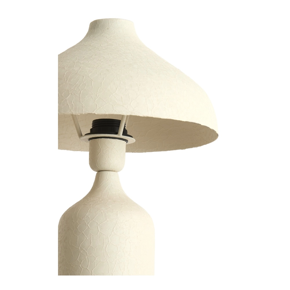 Design-Tischlampe Yebri weißer Ø 26cm Light & Living 8717807843878