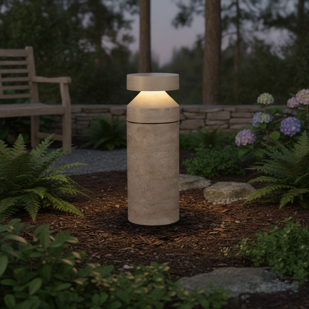 Gartenleuchte Balma Marmor