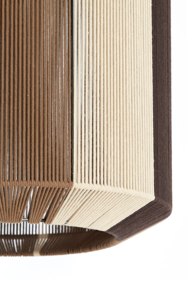 Pendelleuchte Kozana braun Ø 48cm Light & Living 8717807758790
