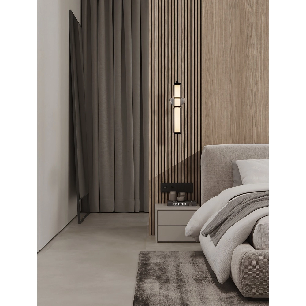 Design-Pendelleuchte Ulon 1-flammiges Rauchglas Lyora 5212017474162