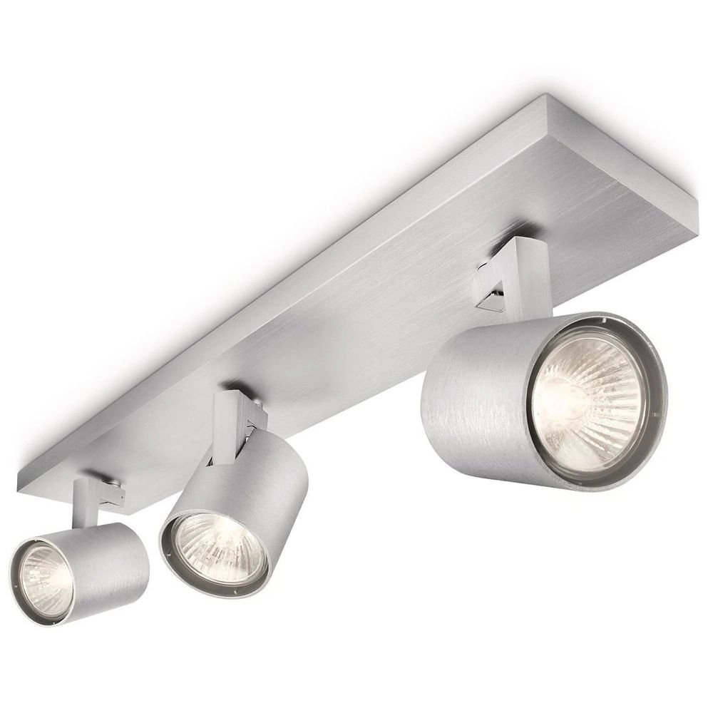 Deckenstrahler My Living Runner 3-Licht-Metallgrau Philips 8718291487845