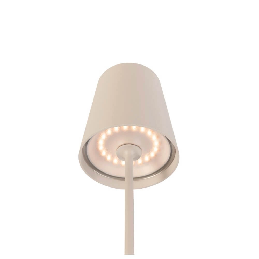 Tischlampe für den Außenbereich Vinolina Two beige - wiederaufladbar SLV 4024163288286