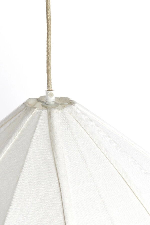 Weiße Pendelleuchte Zubeda Ø 58,5cm Light & Living 8717807706630