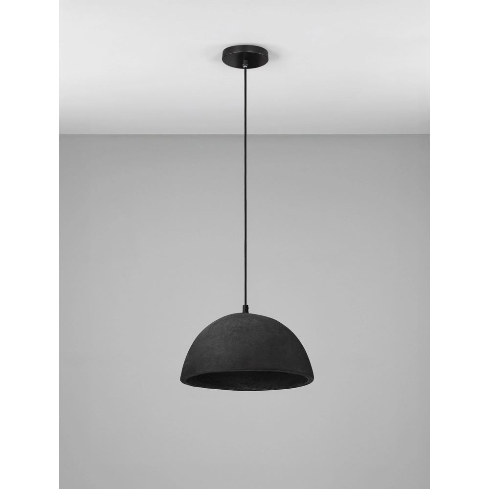 Schwarze Pendelleuchte Talcum Ø 32cm Lyora 5212017468260